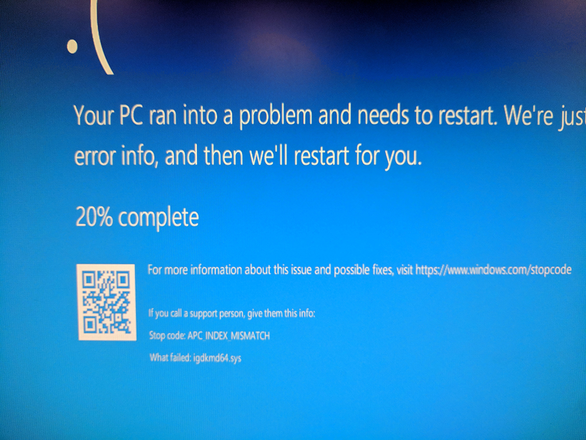 Blue Screen Of Death - Computer Repair Specialist